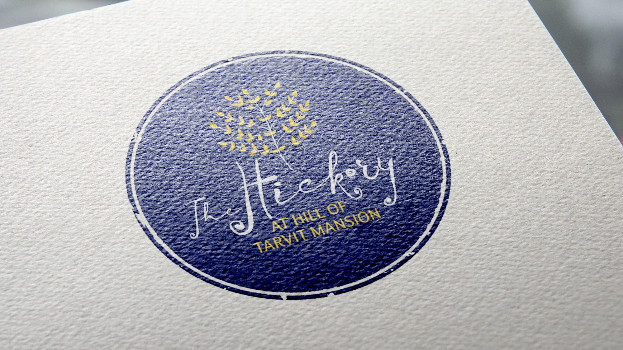 The Hickory brand identity banner